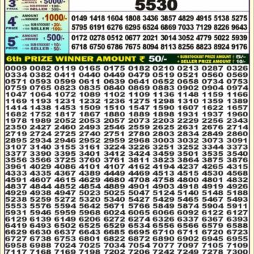 dear super lottery result 7pm