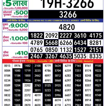 rajshree lottery 1pm