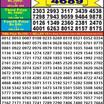 dear 10 weekly lottery result 1:30pm