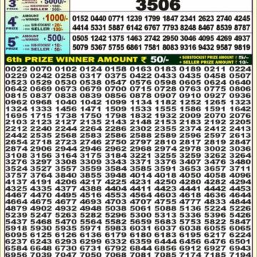 dear super weekly lottery result 7pm