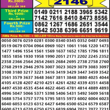 dear 10 weekly lottery result 1:30pm