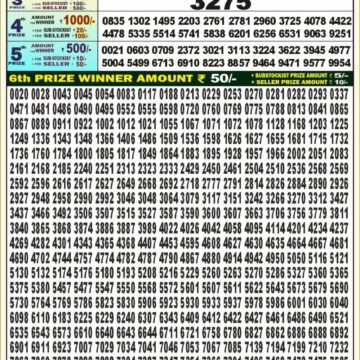 dear super weekly lottery result 7pm