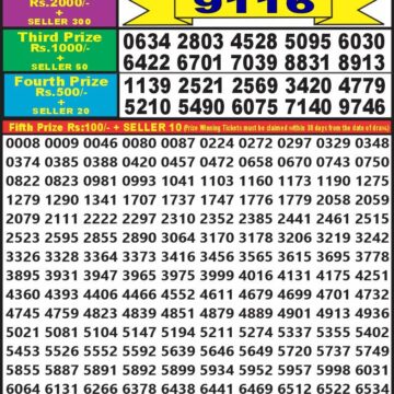 dear 10 weekly lottery result 1:30pm