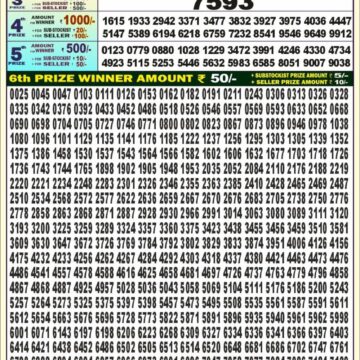 dear super weekly lottery result 7pm