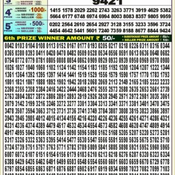 dear super weekly lottery result 7pm