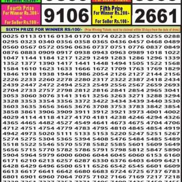 labh laxmi lottery result 4pm