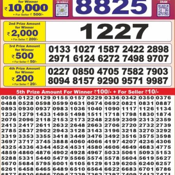 punjab state dear 10 lottery result