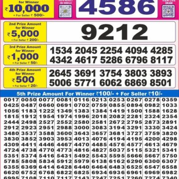 sikkim state lottery dear 10 lottery