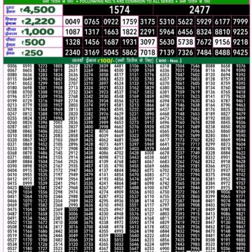 rajshree 50 lottery result