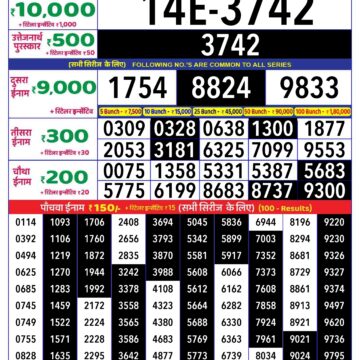 rajshree lottery 1pm