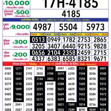 rajshree lottery 1pm