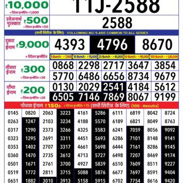 rajshree lottery 1pm