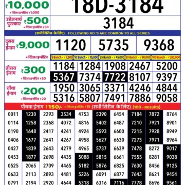 rajshree lottery 1pm