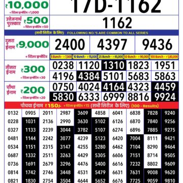 rajshree lottery 1pm